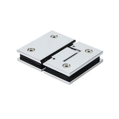 Bagaimana cara memasang engsel skrin pancuran kaca pada bingkai kayu?